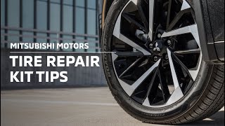 How to Fix a Flat Tire on the 2024 Mitsubishi Outlander amp Plugin Hybrid with the Tire Repair Kit [upl. by Cain]