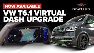 Volkswagen T61 Transporter  Virtual Dash Upgrade at Richter Automotive [upl. by Amleht673]