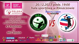 Tauron Puchar Polski w piłce siatkowej mężczyzn mecz 3 rundy KS Rudziniec vs MKS Będzin [upl. by Apurk]