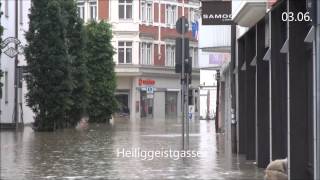 Hochwasser Passau Innenstadt Juni 2013 [upl. by Ahsoet]