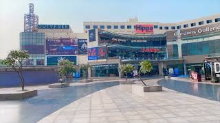 Exploring Noida Famous Malls  Gardens Galleria Mall  The Great India Place Mall amp Aero Restro [upl. by Ammann]