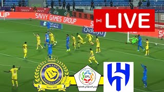 AL NASSR vs AL HILAL LIVE  SAUDI PRO LEAGUE 2024 MATCH LIVE [upl. by Reh]