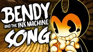 ▶️ BENDY AND THE INK MACHINE SONG ▶️ LYRIC VIDEO  Blood and Ink NateWantstoBattle [upl. by Stalk439]