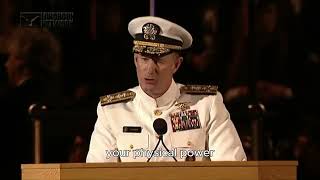 Admiral McRavens 10 Life Lessons from Navy SEAL Training [upl. by Dygall]