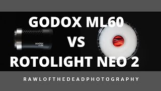 Godox ML60 vs Rotolight NEO 2  Rawl of the Dead [upl. by Ellehcirt820]