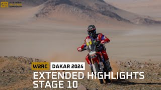 Extended Highlights  Stage 10  Dakar2024  W2RC [upl. by Nomolos]