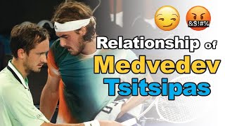 Friendship of Daniil Medvedev amp Stefanos Tsitsipas 丨Tennis Bromance [upl. by Mia]