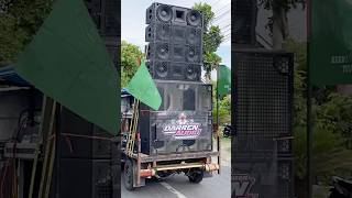 Sound system darren audio 2 sub planar  4 line array dual speaker pawai budaya rejotangan [upl. by Novets758]