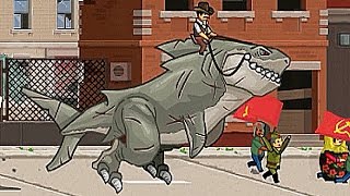 Sharkosaur Attack  Full Game Play  1080 HD [upl. by Gurney372]