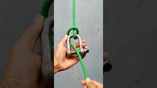 Idea for you of Tying munters hitch Rope knot 126 [upl. by Neelak]