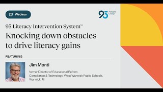 5 Wins for Literacy Intervention  Nov 14 Webinar  95 Percent Group [upl. by Llertnov751]