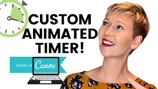 How to Create a Countdown Timer FAST in Canva [upl. by Nessej]