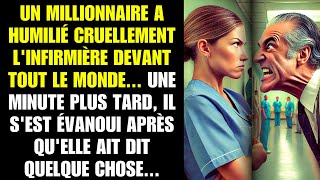 Un millionnaire a humilié une infirmière puis sest évanoui après quelle ait dit quelque chose [upl. by Cressi841]