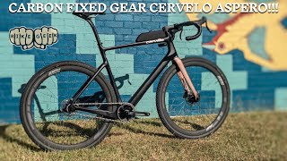 FIXEDGEAR GRAVEL CARBON CERVELO ASPERO [upl. by Poulter]