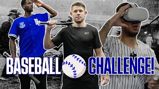 Everton Home Run Derby ⚾️  Blues Trio Play Baseball At Goodison [upl. by Aenej]