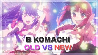 OLD BKomachi vs NEW BKomachi Performance Comparison and Similarities 【Oshi no Ko EP 1 amp EP 11】 [upl. by Dumah]