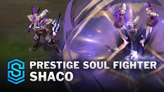 Prestige Soul Fighter Shaco Skin Spotlight  PreRelease  PBE Preview  League of Legends [upl. by Alrac]