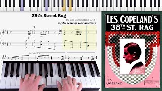 38th Street Rag by Les Copeland Dorian Henry piano rendition [upl. by Nixie254]