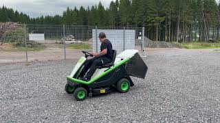 Etesia Hydro 80 MKHP3 med uppsamlare  17 931195 [upl. by Atsirhc]