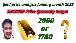 🥇 Gold Price Prediction January Month  Weekly gold forecast  XAUUSD TECHNICAL ANALYSIS [upl. by Nyrem]