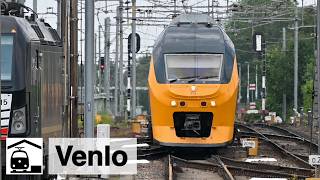 Bahnhof Venlo Internationaler Verkehr  spezieller SpezialBahnübergang [upl. by Godric]