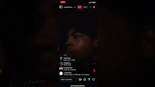 Lazer Dim 700 says he’s gonna kill his ops and he was shot at yesterday on instagram live 4022024 [upl. by Daisey]