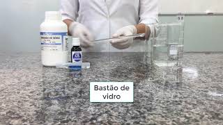 Experimento Químico  Azul de metileno Equilíbrio Químico [upl. by Oilisab]