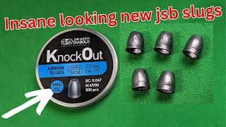 The most powerful slugs ive tested so far the new JSB knockout mk11 mk2 [upl. by Franklyn]