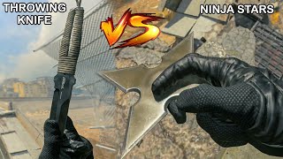 Throwing Knife vs Ninja Stars in Modern Warfare 3 Which is Better [upl. by Fabrianna200]