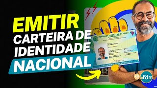 NOVA CARTEIRA DE IDENTIDADE NACIONAL COMO SOLICITAR DE GRAÇA E ONLINE VEJA COMO FUNCIONA [upl. by Ayotyal264]