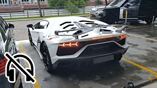 THE LOUDEST AVENTADOR SVJ COLD START in Malaysia [upl. by Ludmilla]