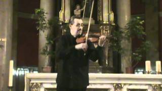 JS Bach  Corrente from Violin Partita Nr1 [upl. by Florio331]