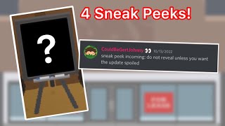 4 New Sneak Peeks For The Update  Sneaky Sasquatch [upl. by Irreg105]