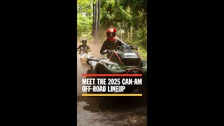 2025 CanAm Lineup Sneak Peek New ATVs amp SxS in Action 🔥🤘 OffRoadAdventure CanAm2025 [upl. by Felita]