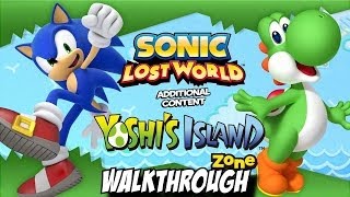 Sonic Lost World  Yoshis Island Zone [upl. by Allemac]