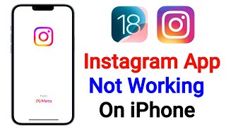 How to Fix Instagram Not Working On iPhone iOS 18  iPhone Instagram Not Working Problem Solve [upl. by Longwood]