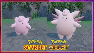 Pokemon Scarlet amp Violet How To Evolve Clefairy Into Clefable [upl. by River]