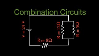 Resistors in Electric Circuits 9 of 16 Combination Resistors No 1 [upl. by Kciredor]