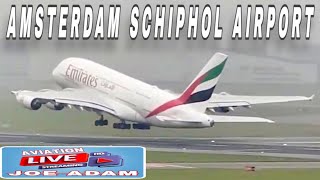 🔴 Amsterdam Schiphol Airport LIVE  Dag Sinterklaas  Santa Claus Day [upl. by Yelyk]