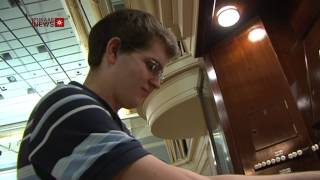 De Montfort Hall Organ Used in Curves Sweeney Todd [upl. by Blanca287]