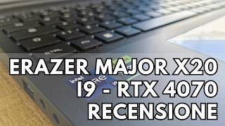 UNA BELLA BOTTA Medion Erazer Major X20  i9 e RTX 4070 32GB RAM [upl. by Ahsinra]