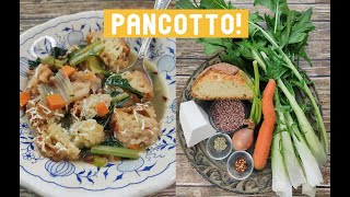 Pancotto con cicoria e lenticchie Pancotto which Italian chicory and lentils [upl. by Janine307]