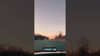 drivetour drivewithme Suffield Ct to East Granby sunset citytour citydrive [upl. by Queenie538]