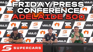 Friday Press Conference  VAILO Adelaide 500  2024 Repco Supercars Championship [upl. by Cioban]