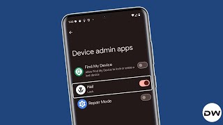 How to Add and Uninstall Device Admin Apps on Android [upl. by Koorb]