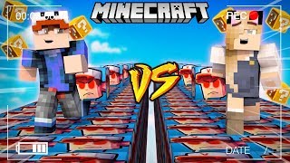 SZALONY WYŚCIG  VITOEXE LUCKY BLOCKI MINECRAFT Lucky Block Race  Vito vs Bella [upl. by Selrhc]