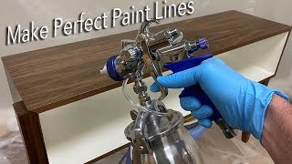 How to Spray Lacquer amp Get Perfect Paint Lines [upl. by Salangia]