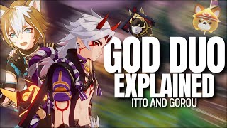 why Itto becomes so much STRONGER with Gorou  Genshin Impact [upl. by Luaped]