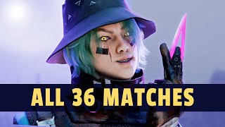 Otzs All Perk Streak 2024  All 36 Killer Matches  Dead by Daylight [upl. by Nahij]