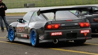 Time Attack Nissan 180SX S13 [upl. by Standing]